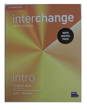 Interchange (Intro) Student's Book with Digital Pack | UBH - UOS Textbooks